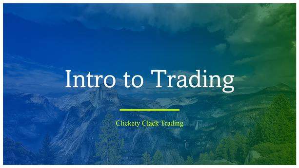 Intro to Trading